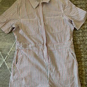 BRIXTON brand striped size M jumpsuit